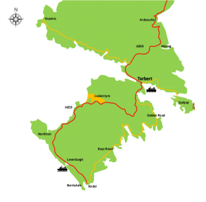 Map of Harris